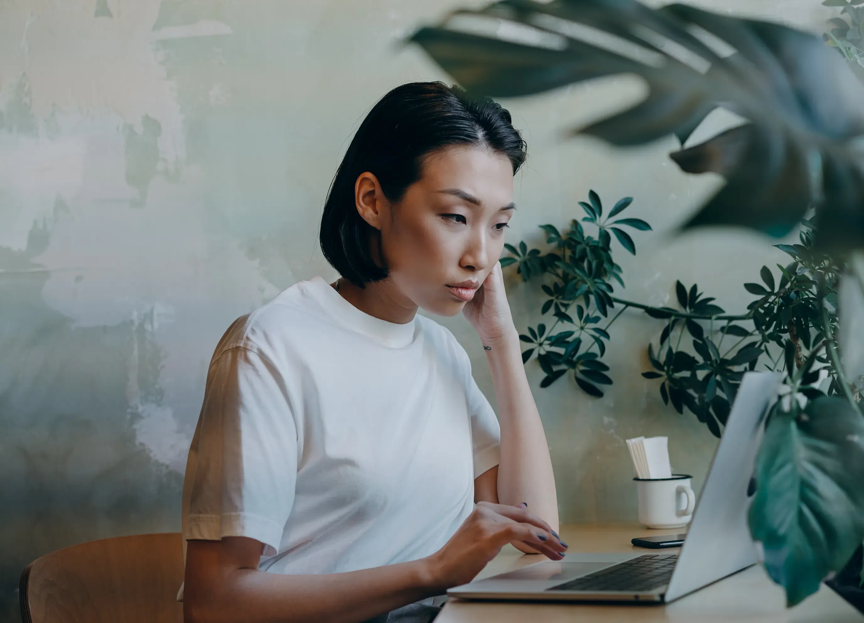 Woman on Laptop